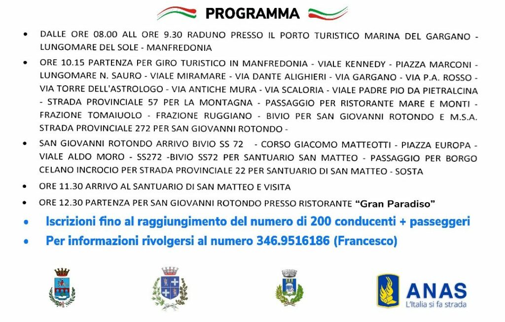 programma manfredonia